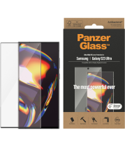 PanzerGlass Samsung Galaxy S23 Ultra Tempered Glass Ultra Wide Fit Antibacterial Clear