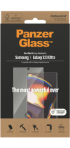 PanzerGlass Samsung Galaxy S23 Ultra Tempered Glass Ultra Wide Fit Antibacterial Clear