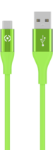 Celly Color Data Cable Extra Strong Micro Usb Green