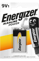 Energizer Battery Alkaline Power 9V