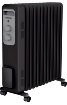 Sencor Electric Oil Filled Radiator - 11 Fins Black SOH 3311BK