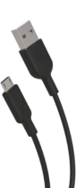 Muvit Cable USB to Micro USB 2.4A 1.2m 100% Recyclable Black