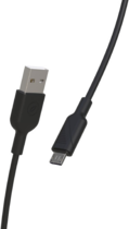 Muvit Cable USB to Micro USB 2.4A 1.2m 100% Recyclable Black