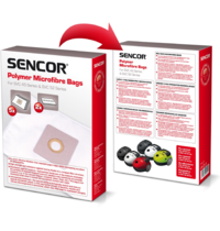 Sencor Micro Fiber Bags BAG MICRO SVC 45RD/WH