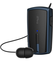 iPro Bluetooth Headset RH120 Retractable Black-Blue