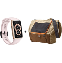 Huawei Band 6 Pink + Terranation Bag Ika Kopu 29lt
