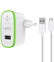 Belkin Travel Charger 2.4A With Micro Usb Cable White