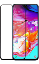 Vivid Full Face Tempered Glass Samsung Galaxy A70 Black