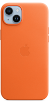 Apple Leather Case iPhone 14 Plus with MagSafe Orange
