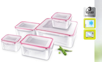 Lamart LT6001 Set of 5 Plastic Food Containers
