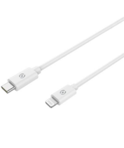 Celly Data Cable Lightning Type-C 1m White