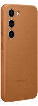 Samsung Leather Cover Galaxy S23 Camel