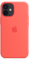Apple Silicone Case iPhone 12 mini with MagSafe Pink Citrus