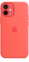 Apple Silicone Case iPhone 12 mini with MagSafe Pink Citrus