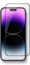 Vivid Full Face Tempered Glass Apple iPhone 14 Pro Black