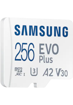 Samsung Evo Plus (2021) microSDXC 256GB Class 10 U3 V30 A2 UHS-I