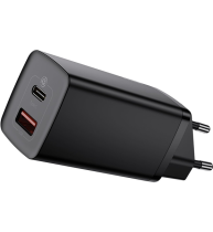 Baseus GaN2 Lite Quick Charger Type-C/USB 65W Black