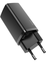 Baseus GaN2 Lite Quick Charger Type-C/USB 65W Black