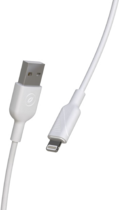 Muvit Cable USB to Lightning 2.4A 1.2m 100% Recyclable White