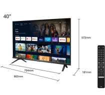 TCL 40S6200 Τηλεόραση 40'' Frameless HD HDR με Android TV