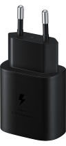 Samsung Fast Travel Charger 25W Type-C To Type C Μαύρο