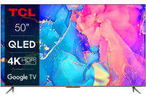TCL 50C635 Τηλεόραση 50'' 4Κ QLED με Google TV & Game Master
