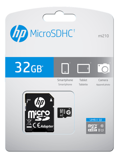 HP MicroSDHC 32GB U1