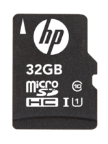 HP MicroSDHC 32GB U1