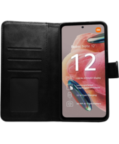 Vivid Case Wallet Book Xiaomi Redmi Note 12 4G Black