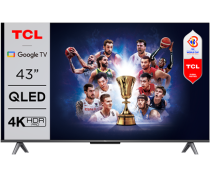TCL 43C645 Τηλεόραση 43'' 4K QLED TV με Google TV and Game Master