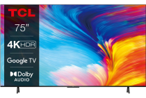 TCL 75P635 75'' 4K HDR TV with Google TV