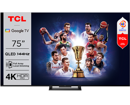 TCL 75C745 Τηλεόραση 75'' 4K QLED TV με Google TV and Game Master Pro 2.0