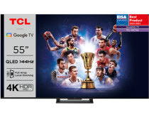 TCL 55C745 Τηλεόραση 55'' 4K QLED TV με Google TV and Game Master Pro 2.0