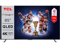 TCL 85C645 Τηλεόραση 85'' 4K QLED TV με Google TV and Game Master