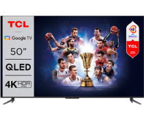 TCL 50C645 Τηλεόραση 50'' 4K QLED TV με Google TV and Game Master