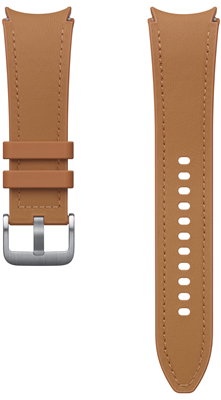 Samsung Galaxy Watch 5/6 Hybrid Eco Leather Band (M/L) Camel