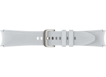 Samsung Galaxy Watch 5/6 Hybrid Eco Leather Band (M/L) Silver