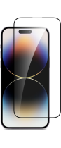 Vivid Full Face Tempered Glass Apple iPhone 15 Pro Max Black