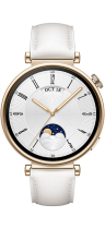 Huawei Watch GT 4 White Leather Strap