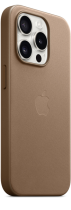 Apple iPhone 15 Pro FineWoven Case with MagSafe Taupe