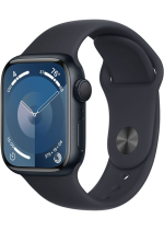 Apple Watch Series 9 GPS 41mm Midnight Aluminium Case with Midnight Sport Band S/M