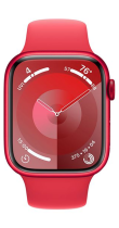 Apple Watch Series 9 GPS 45mm (PRODUCT)RED Aluminium Case with (PRODUCT)RED Sport Band M/L