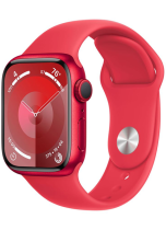 Apple Watch Series 9 GPS 41mm (PRODUCT)RED Aluminium Case with (PRODUCT)RED Sport Band M/L