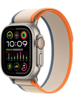 Apple Watch Ultra 2 GPS + Cellular 49mm Titanium Case with OrangeBeige Trail Loop S/M