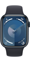 Apple Watch Series 9 GPS 45mm Midnight Aluminium Case with Midnight Sport Band M/L