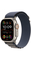 Apple Watch Ultra 2 GPS + Cellular 49mm Titanium Case with Blue Alpine Loop Large