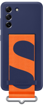 Samsung Silicone/Strap Cover Galaxy S21 FE Navy