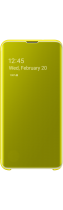 Samsung Clear View Cover S10 E Yellow