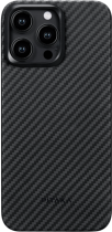 Pitaka MagEZ Case 4 Apple iPhone 15 Pro Max Black / Grey / Twill (KI1501PM)