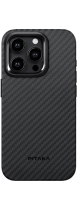 Pitaka MagEZ Case Pro 4 Apple iPhone 15 Pro Max Black / Grey / Twill (KI1501PMP)